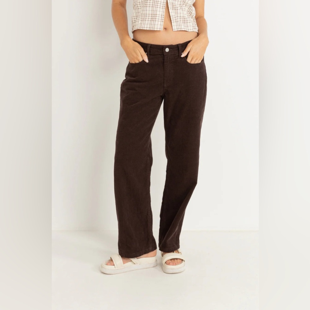 NWT Rhythm Lula Low Rise Corduroy Pant - Women's
